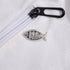 Jesus Fish Brooch Silver Tone Cartoon Fish Pin Christian Jewelry Lapel Pin Popular with Christian Bikers Marine Animal Brooch Enamel Pin Badge Chr...