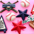 2Pcs/Set Baseball Fondant Mold for Cake Cupcake Decorating, Baseball Softball Glove Silicone Chocolate Candy Sugar Paste Mold, Sport Themed Party ...