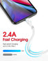 AICase Magnetic Charging Cable,(6.6 FT) Super Organized Charging Magnetic Absorption Nano Data Cable for Phone 14 13 12 11/XS/XS Max/XR/X/8/8 Plus...