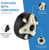 UPGRADED Ultra Durable & Upgraded 285753A Motor Coupling Kit Compatible with Whirlpool & Kenmore Washer (1)