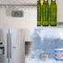 AEVETE Waterproof Digital Refrigerator Thermometer Large LCD, Freezer Room Thermometer with Magnetic Back, No Frills Easy to Read...