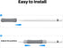 NIUTRENDZ 3 Pack Silicone Grip for Apple Pencil 1st Generation Accessories Ergonomic Design Sleeve Protective Case Cover Holder with Cable Adapter...