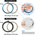 Mag Safe Ring 360 6Pack,Mag Safe Sticker for Mag Safe Magnet,Universal Magnetic Conversion Kit for iPhone 14/13/12/11/X Series, Galaxy S23/S22/S21...