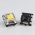 GATERON KS-15 Optical Yellow Keyboard Switches, 35gf RGB LED Infrared Path Linear Key Switches for Mechanical Keyboard (35PCS, Yellow)...