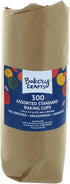 Bakery Crafts Pastel Everyday Baking Cups - 300-2" Cupcake Liners With Multi-colored Stars, Confetti, And Flowers In Pastel Shades, Greaseproof Pa...
