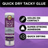 Aleene's 33147 Quick Dry Tacky Always Ready Adhesives, 4 oz....