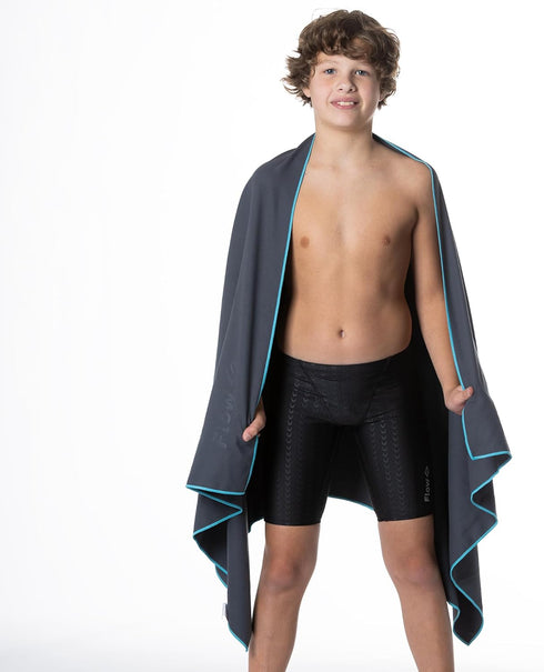 Flow Hydro Sport Towel - Microfiber Quick Dry Swimming Towels for Swim, Pool, Triathlon, and Other Water Sports in Medium, Large, Extra Large, and...