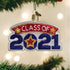 Old World Christmas Class of 2021 Blown Glass 2020 Unique Christmas Ornaments for Christmas Tree Decorations...