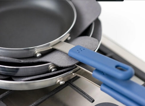 MISEN Pan Protector Set - Shield Your Cookware with Heavy Felt - Prevent Scratching or Chipping - Thick & Durable, Yet Soft | Contour-Friendly Sha...