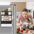 Dr.BeTree Magnetic Spice Rack for Refrigerator Magnetic Paper Towel Holder Shelf Fridge Magnet Organizer Spice Rack Organizer Kitchen Organization...