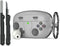 RFUNGUANGO case for Sony WF-1000XM5 with Keychain/Cleaning Tool, Soft Silicone Protective Case, Gaming Console Theme Protective Case (for Sony WF1...