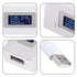 3pcs USB Volatage/Amps Power Meter, Tester Multimeter Test Speed of Charger, Cables, Computer, Power Bank (USB White)...