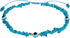 Blue Apatite Evil Eye Anklet Bracelets for Women Tumbled Chip Beach Foot Anklet Amulet Protection Reiki Crystals...