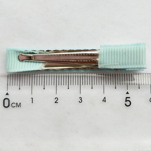 Chenkou Craft Assorted 40pcs Prong Hair Clips Hair Pin Covered Grosgrain Ribbon DIY Hair Jewelry Craft 2" (50x8 mm)...