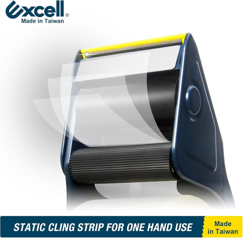 Excell Lightweight Packaging Tape Dispenser, 2 Inch Wide Hand-held Tape Gun for Office Moving, Mailing and Storages (1 Gun + 2 Tapes)...