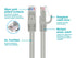 Monoprice Cat6 10ft Gray Patch Cable UTP 24AWG 550MHz Pure Bare Copper Snagless RJ45 Flexboot Series Ethernet Cable- Pack of 1...