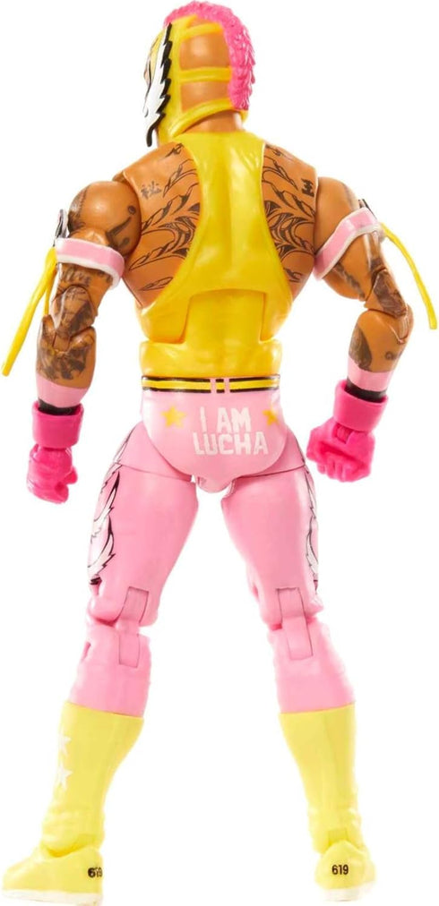 Mattel WWE Rey Mysterio Top Picks Elite Collection Action Figure, Articulation & Life-Like Detail, Interchangeable Accessories, 6-in...