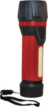 GoGreen Power (GG-THEBULLRD) Professional Flashlight, 180 Lumen Worklight with Strobe and Handle Flashlight, Red...