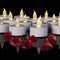 Battery Operated LED Tea Lights: 24PACK Flameless Votive Candles Lamp Realistic and Bright Flickering Holiday Gift Long Lasting 200Hours for Seaso...