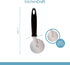 KitchenCraft KCPIZZA Pizza Cutter Wheel with Nylon Handle, Stainless Steel, 20 cm...