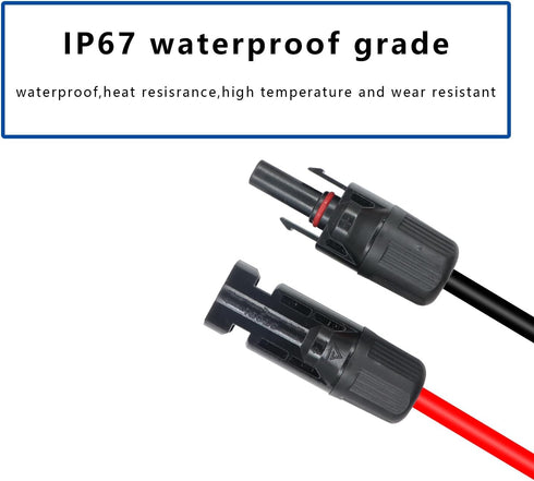 RIIEYOCA 14AWG Battery Alligator Crocodile Clip to Solar Connector Extension Cable,Solar Adapter to Alligator Clips Charging Cable with Switch and...