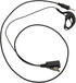 G-Shape Clip Ear Earpiece Headset with PTT Button & Mic is Compatible with Yaesu Vertex VX-6R 7R 6E 7E Icom IC-4300L IC-M25 Standard Horizon HX320...