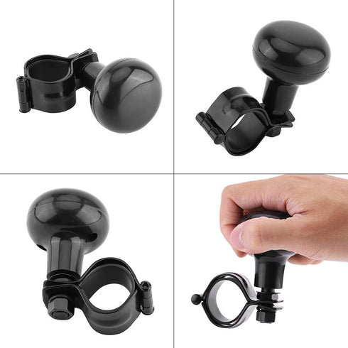 Ejoyous Steering Wheel Spinner Knob Universal Fit Vehicle Car Steering Wheel Suicide Spinner Accessory Knob for Car Vehicle Trucks, Tractors Boats...