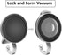 Soap Holder Shower, Suction Cup Soap Dish for Shower with 4 Hooks, 304 Stainless Steel, Silver...