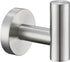 Angle Simple Robe Towel Hook Brushed Nickel, SUS304 Stainless Steel Bathroom Towel Holder, Kitchen Shower Towel Hanger, Wall Mount...