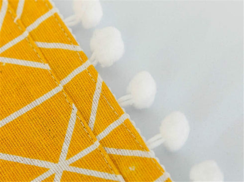 Mvchifay Microwave Oven Cover Dustproof Cotton Machine Protector Decorative Kitchen Appliance Cover with Side Storage Pockets 11.8x35.4inches (Yel...