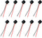 Maxmoral 10pcs DC 12V 85dB Active Buzzer Mini Electronic Buzzers Wired Connector...