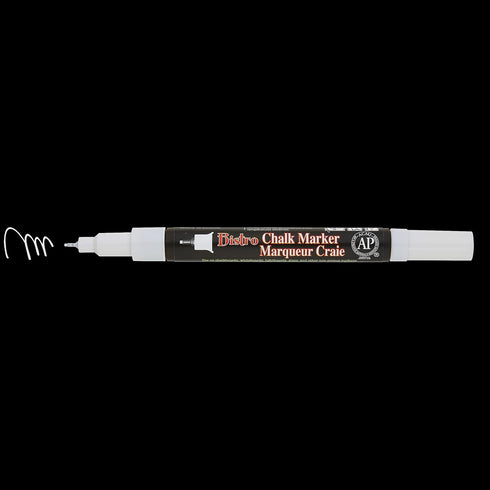 Uchida of America Extra Fine Tip Bistro Chalk Marker, White...
