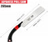 Japanese Pull Saw Hand Flush deep Cutting Trim Saw 10-2/5 Inch ?265MM) SK-5 Steel Blade Razor Fine Teeth Saw with Non-slip Rugged curved Handle Id...