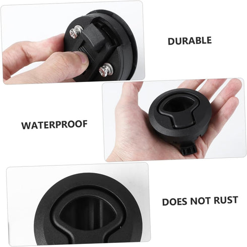 Kisangel 4pcs Plastic Storage Cabinet blackdecker Drawer Storage Cabinet Mixer Lift for Cabinet Marine Latch Lock Marine Lock Marine Hardware Stap...