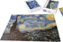1000 Pieces Jigsaw Puzzles Adults The Smallest Size Starry Night Puzzles Difficult Famous Painting Thicker Paper Puzzle for Adult(Size 42.5X 30cm)...