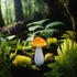12 Pcs 1.5 to 1.8 Inch Resin Mushroom,Cute Mushrooms Fairy Garden Mushrooms Ornaments for Outdoor Decoration,Home Décor,Cake Decoration,DIY Bonsai...