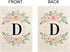 Monogram Letter D Garden Flags for Outside 12x18 Inch Double Sided, Outdoor Patio Front Porch Lawn Garden Decor, Family Last Name Yard Flag,Spring...