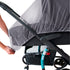 Mosquito Net for Stroller - Grey Sun Shade Protection Infant Stroller Mosquito Net and Car Seat - 2Pack Portable Bug Netting (Grey)...