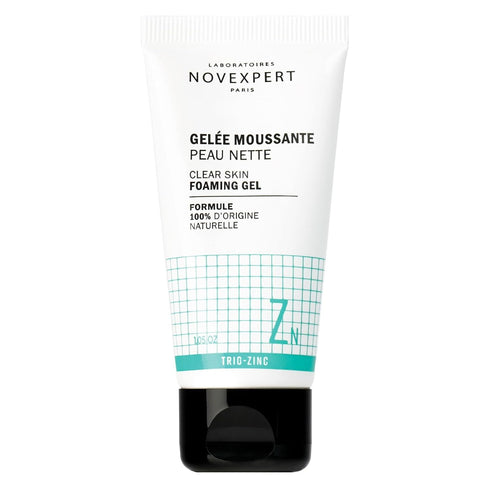 Clear Skin Foaming Gel - Gentle Facial Cleanser With Zinc - Renews, Restores Skin - Deep Clean With Hydrating Face Wash - Vegan, Organic Skincare ...