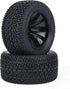 RC Truck Tires, Car Toy Wheels Road Holding, 2pcs/Set Rubber Tyre Tires & Plastic Hubs Wheel for 1:12 RC Car Racing Car Truck Replacement...