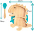 Bamboo baby Plate SET BOX with Suction Sustainable and Safe: Baby plate with Spoon for dinner Eco-Friendly BPA Free (dinosaur)...