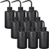 9 Pcs 250 ml Tattoo Wash Bottle Water Squirt Bottle Lab Squeeze Bottles Lash Water Bottle with Narrow Mouth Scale Labels Safety Rinse Bottle for E...
