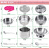 Cookware Pots and Pans Play Set with Cooking Mini Stainless-Steel Kitchen Cooking Utensils Toys,Pretend Toys for Kids, Educational?Development Toy...