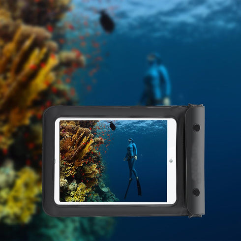 7-8 Inch Universal Tablet Waterproof Case Dry Bag Pouch for Samsung Galaxy Tab 4/3, Tab S2, Tab E, Tab A 8.0, Galalxy Kids Tab E Lite 7 / iPad min...