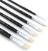 Transon Paint Brush Set 6pcs Art Painting Flexible Bristle for Acrylic Watercolor Gouache Oil Leather Canvas and Face Painting...