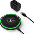 Motorola Wireless Charger Fast Charging Pad for Moto Edge 50 Ultra Pro 2024,Moto G 5G,Moto Razr,15W Wireless Charger with QC3.0 Power Adapter Bloc...