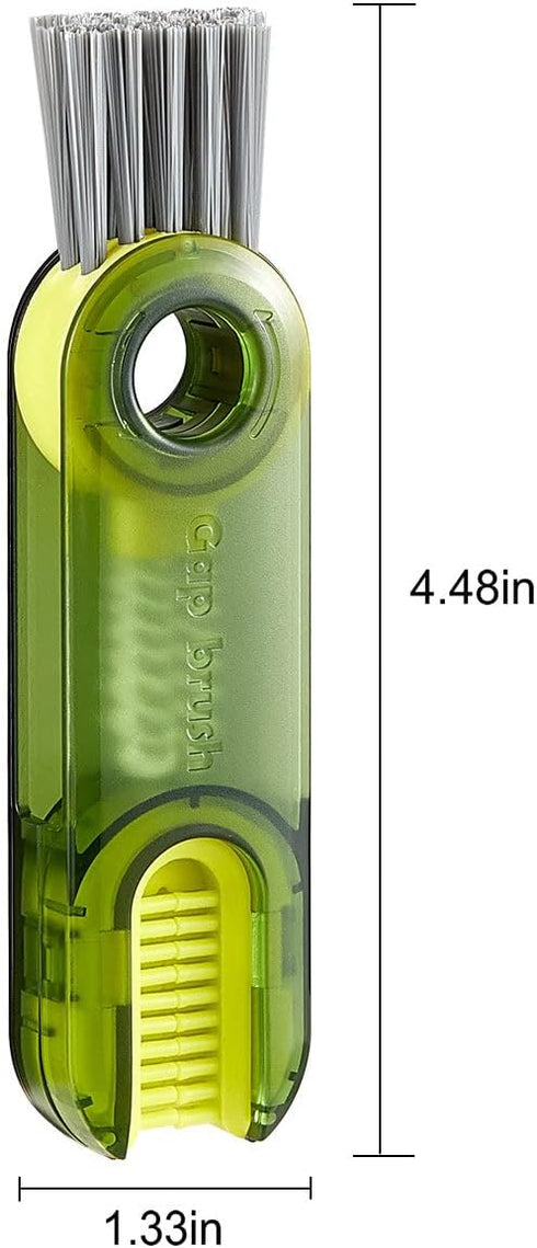 3 in 1 Multifunctional Cleaning Brush Tiny Bottle Cup Lid Brush Straw Cleaner Tools Multi-Functional Crevice Cleaning Brush Home Kitchen Cleaning ...