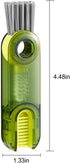 3 in 1 Multifunctional Cleaning Brush Tiny Bottle Cup Lid Brush Straw Cleaner Tools Multi-Functional Crevice Cleaning Brush Home Kitchen Cleaning ...