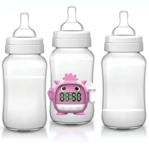Milk Monster Baby Milk Timer (Pink)...