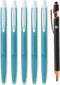 PILOT Super grip G 0.7mm Ocean Plastic Knock Type Oil-based Ballpoint Pen BSGK-10FOP-OB 5 Piece Set Japan Import With Original Stylus Ballpoint To...